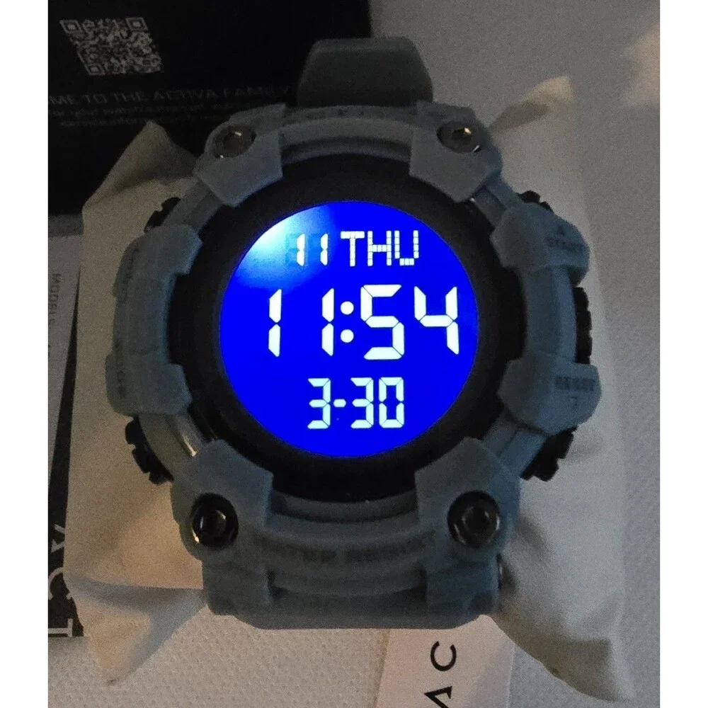 Activa Kadron X Invicta Digital Men’s Watch 53mm Blue ACW1968-007 - Picture 3 of 7